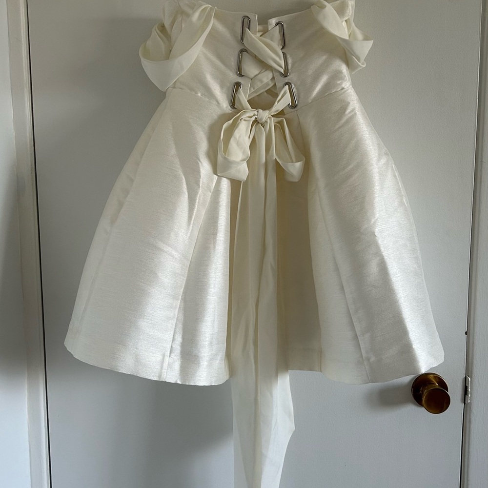 BHLDN White Strapless Dress - Picture 5 of 7